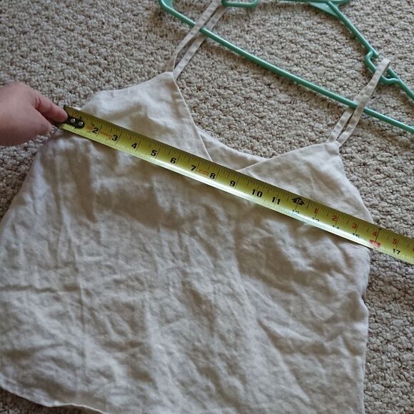 Luciana Quiroga Linen tank top size XS - Picture 6 of 11